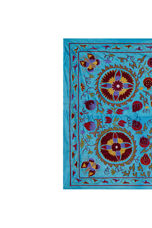 Camel Suzani Wall Hanging & Bedspread | 3'4'' x 6'2''