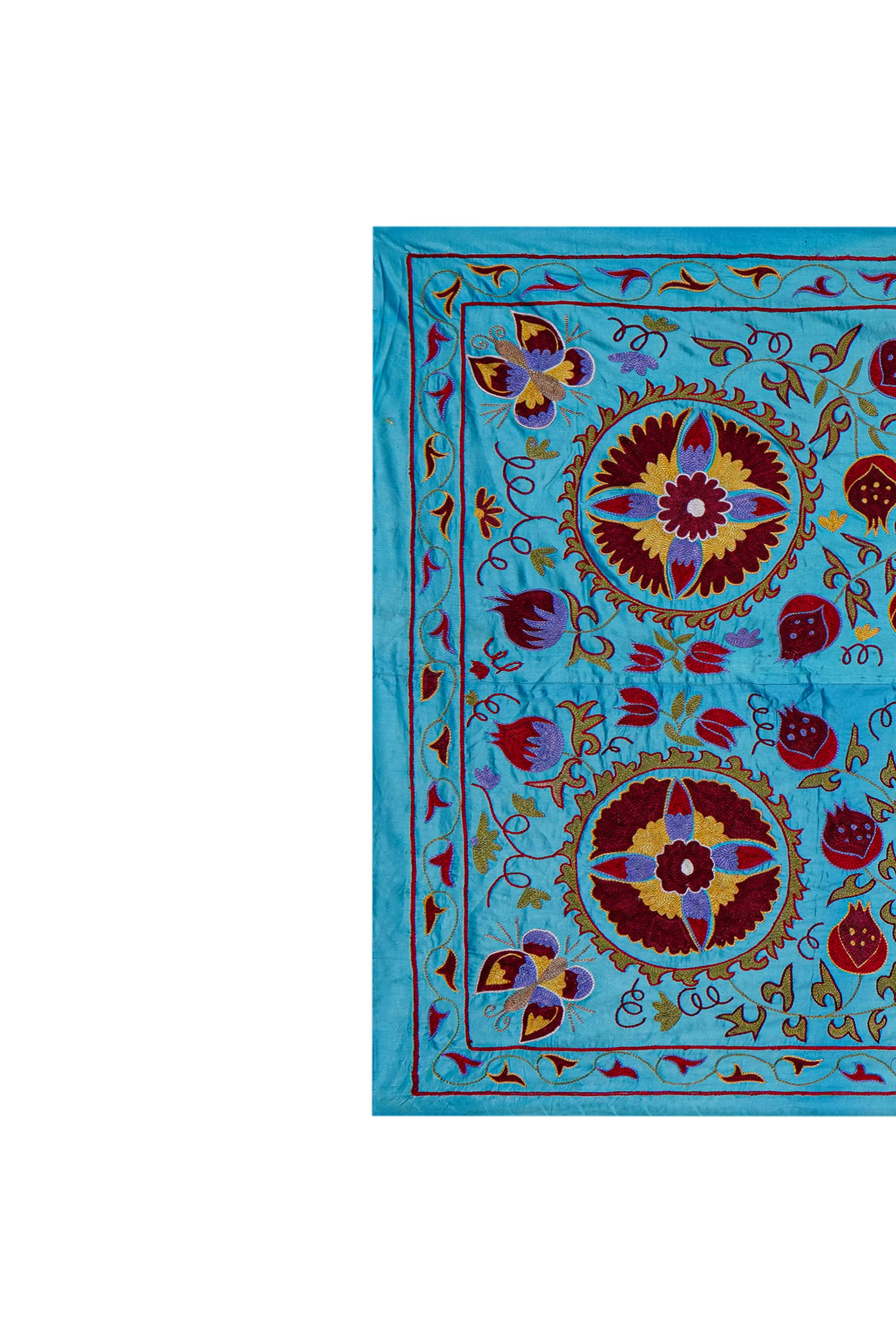 Camel Suzani Wall Hanging & Bedspread | 3'4'' x 6'2''