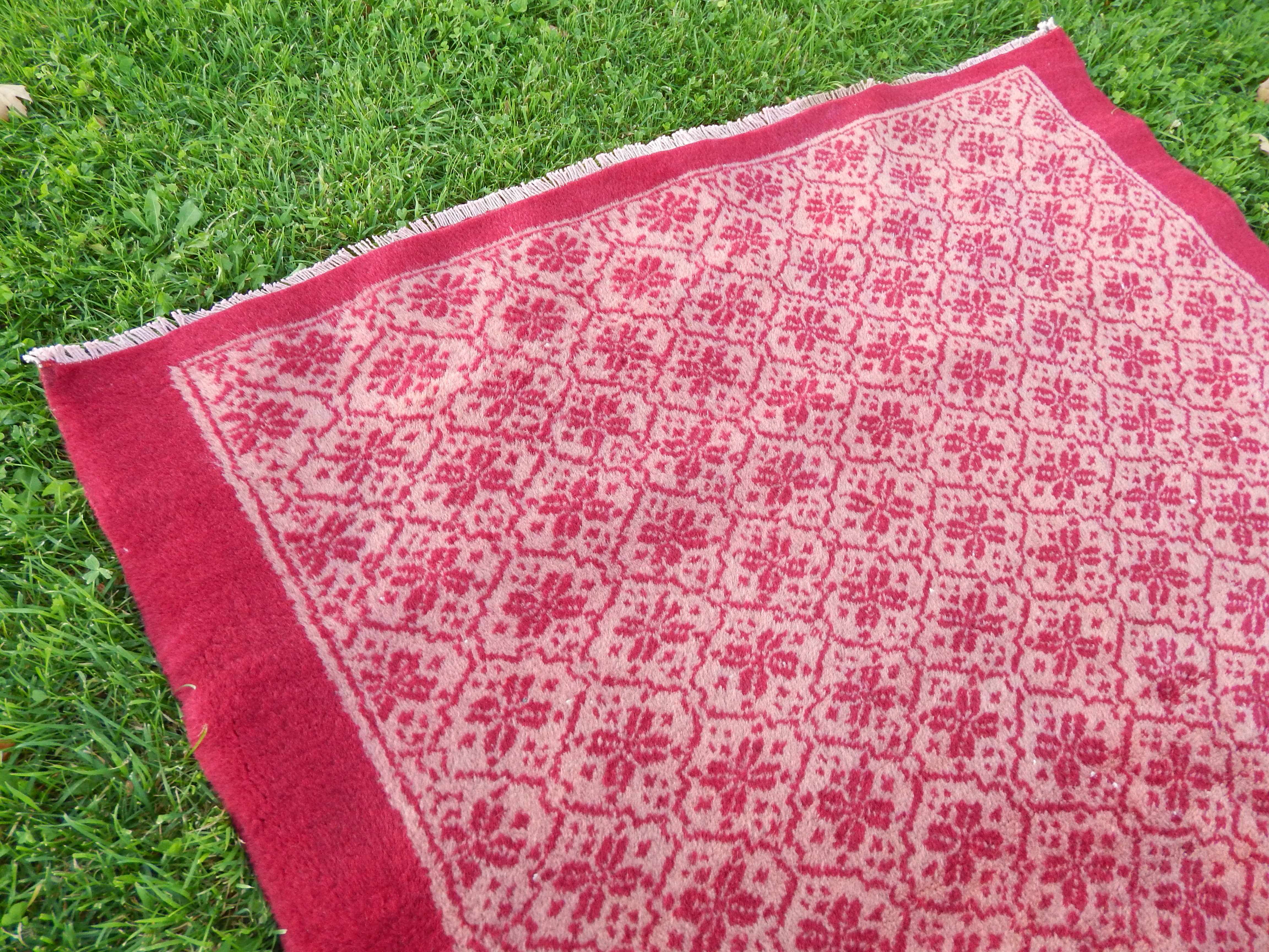 Vintage Turkish Tulu Rug 3'10'' x 5'11''