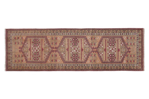 Vintage Turkish Runner Rug 2'4'' x 7'1''