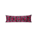 Silk Ikat Velvet Pillow Cover Set of 2 | 16'' x 48''