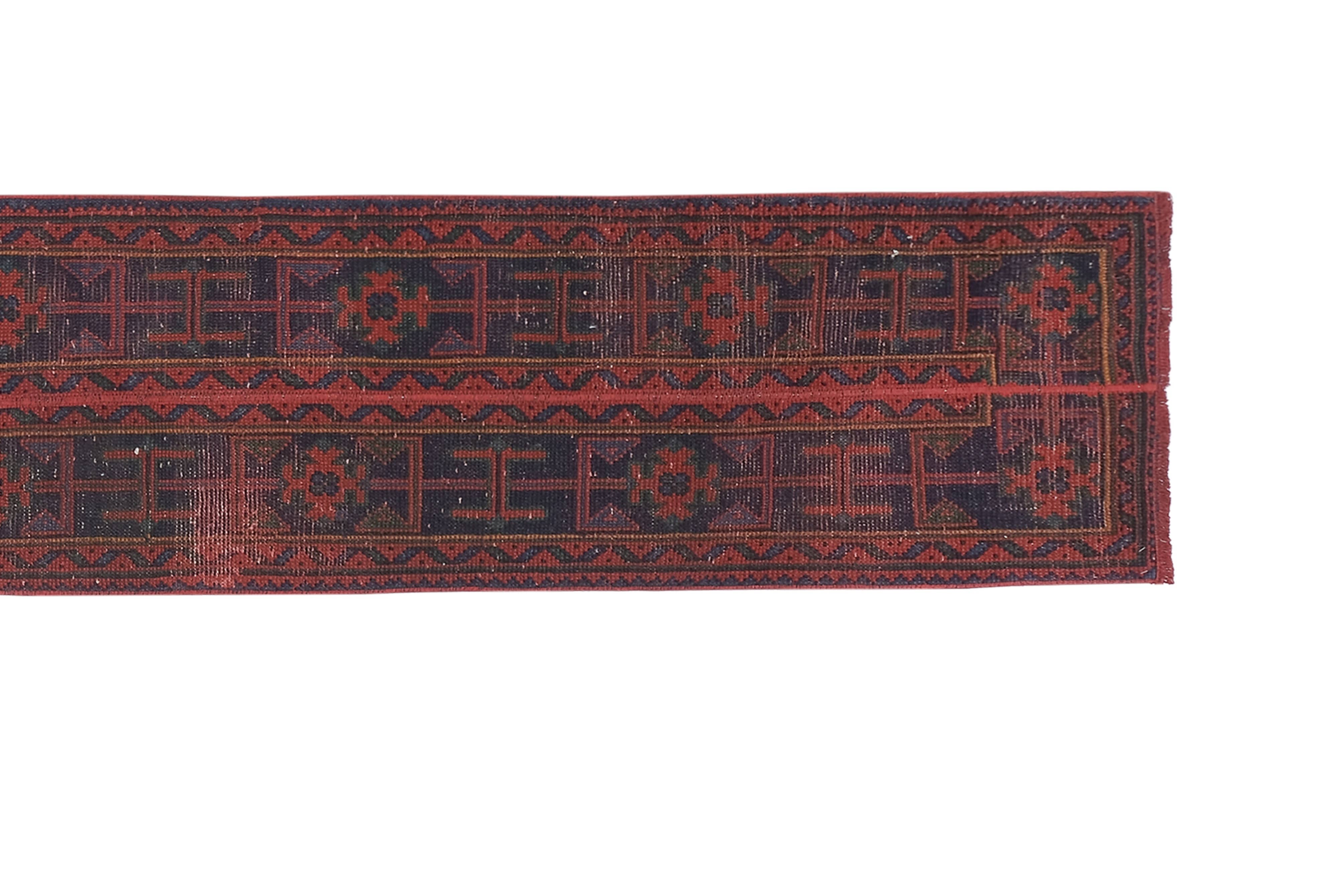 Vintage Oushak Runner 1'10'' x 11'1''