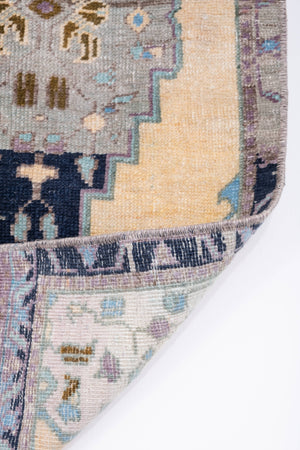 Vintage Turkish Yastik Rugs Set of 2 | 20'' x 39''