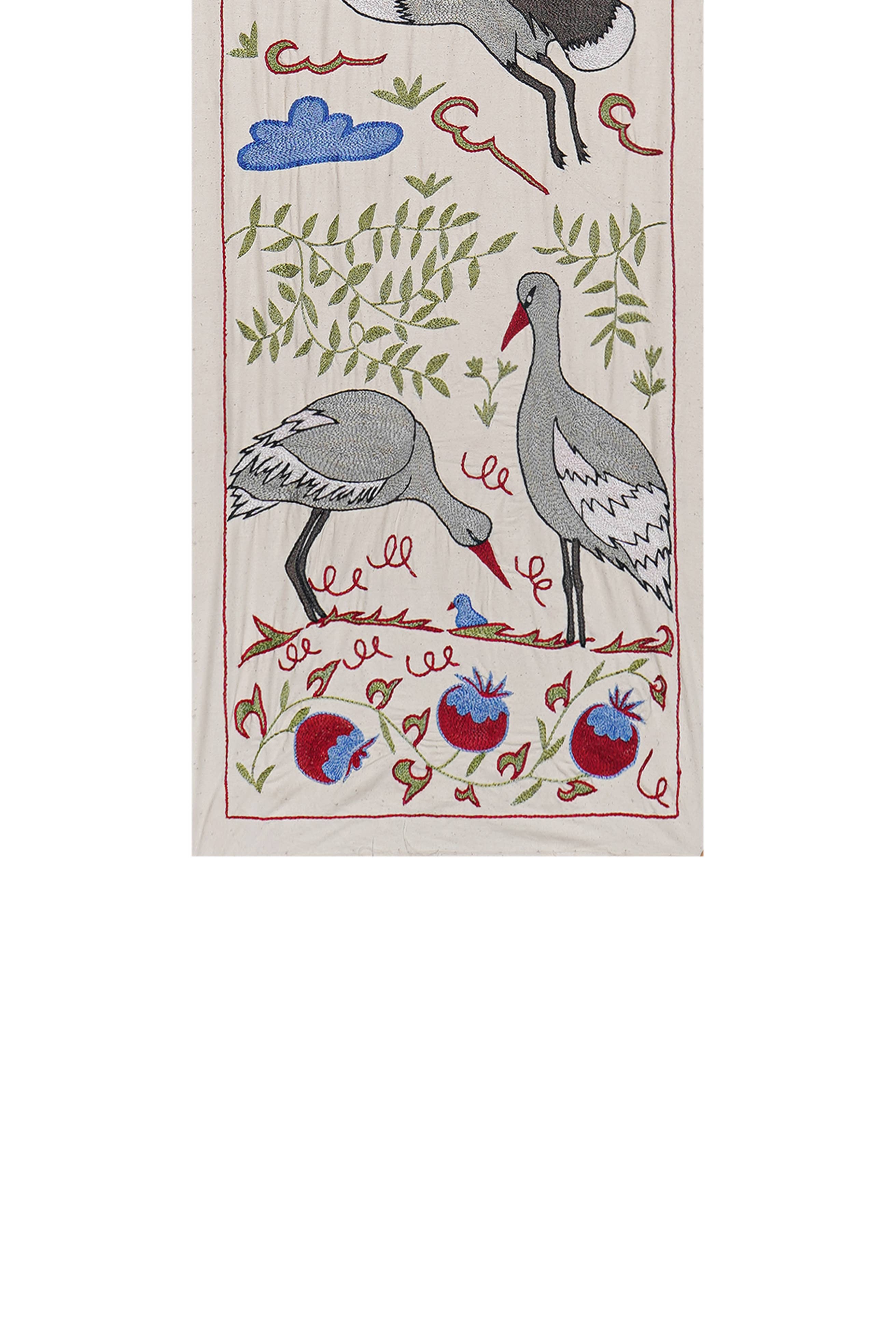 Suzani Wall Hanging & Tablecloth | 20'' x 58''