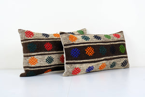 Kilim Pillow Cover | 12'' x 24''
