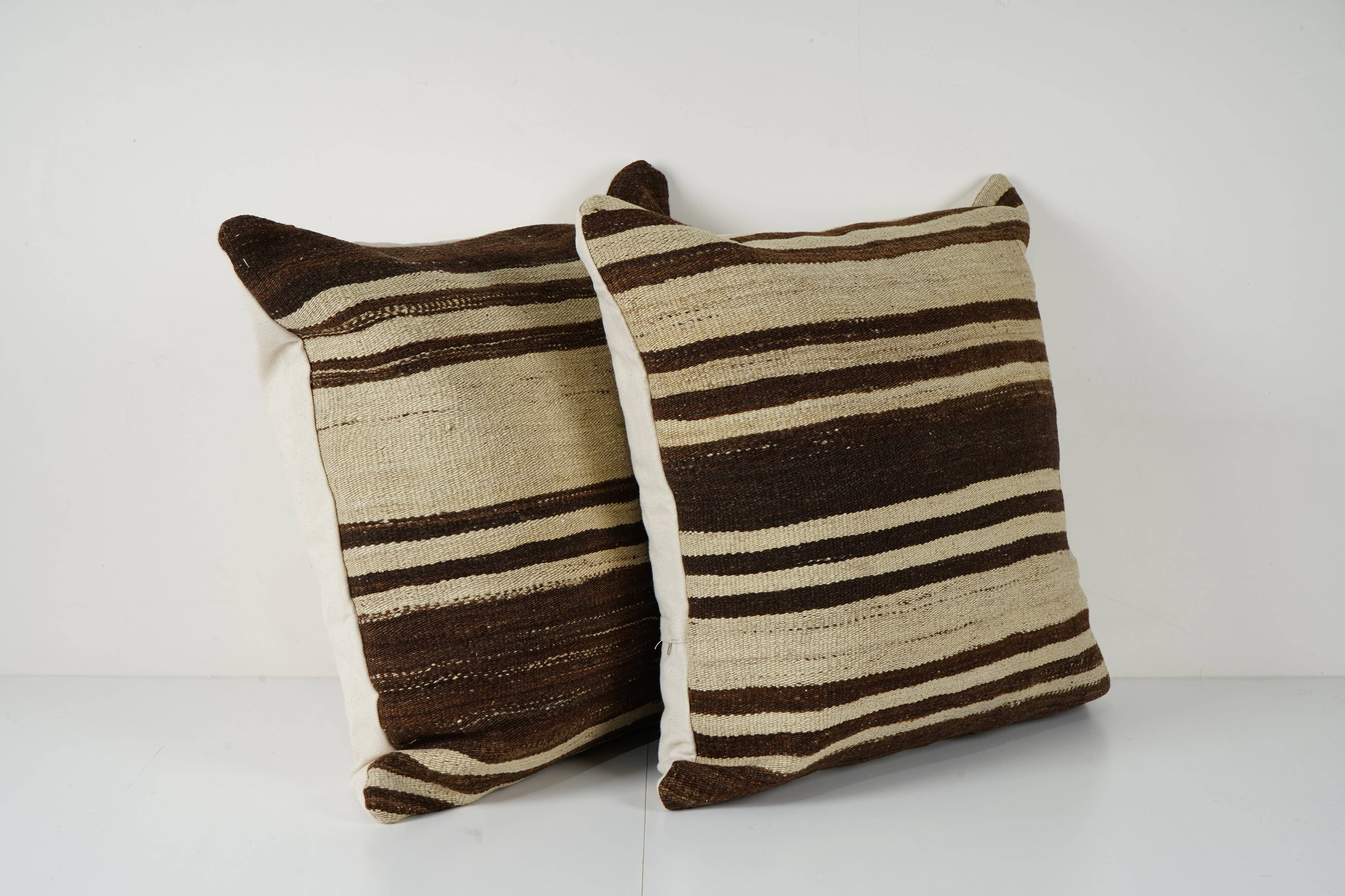 Kilim Pillow Cover Set of 2 | 24'' x 24''