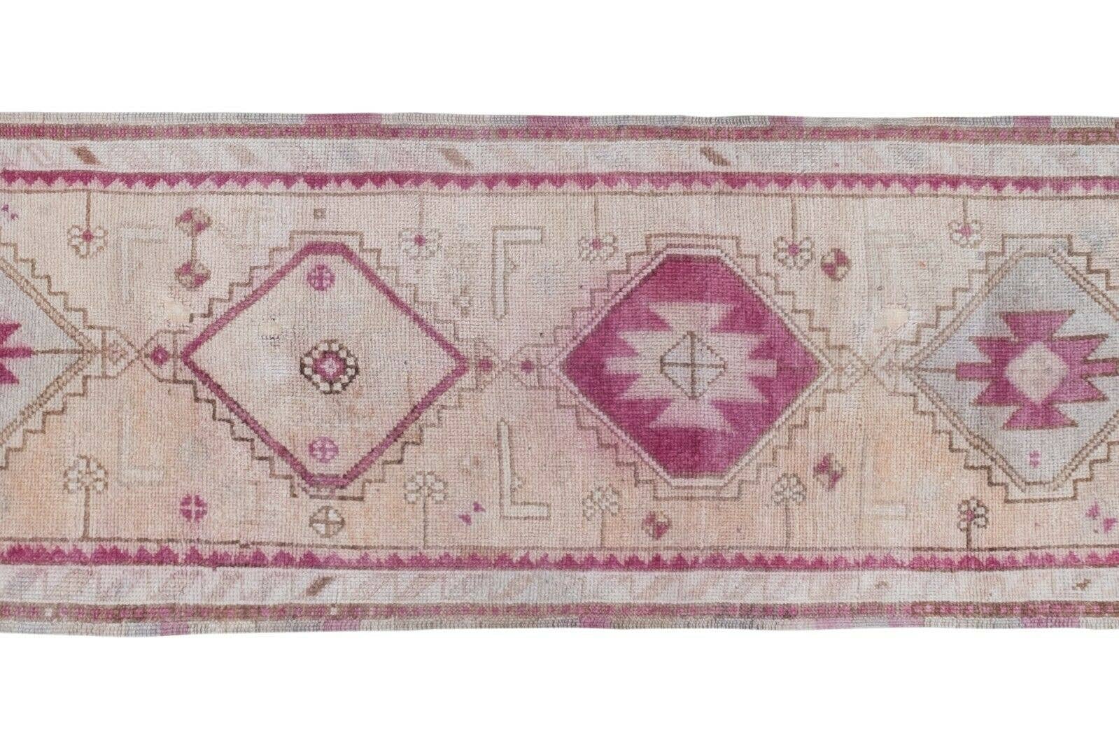 Vintage Herki Runner Rug 2'8'' x 11'6''