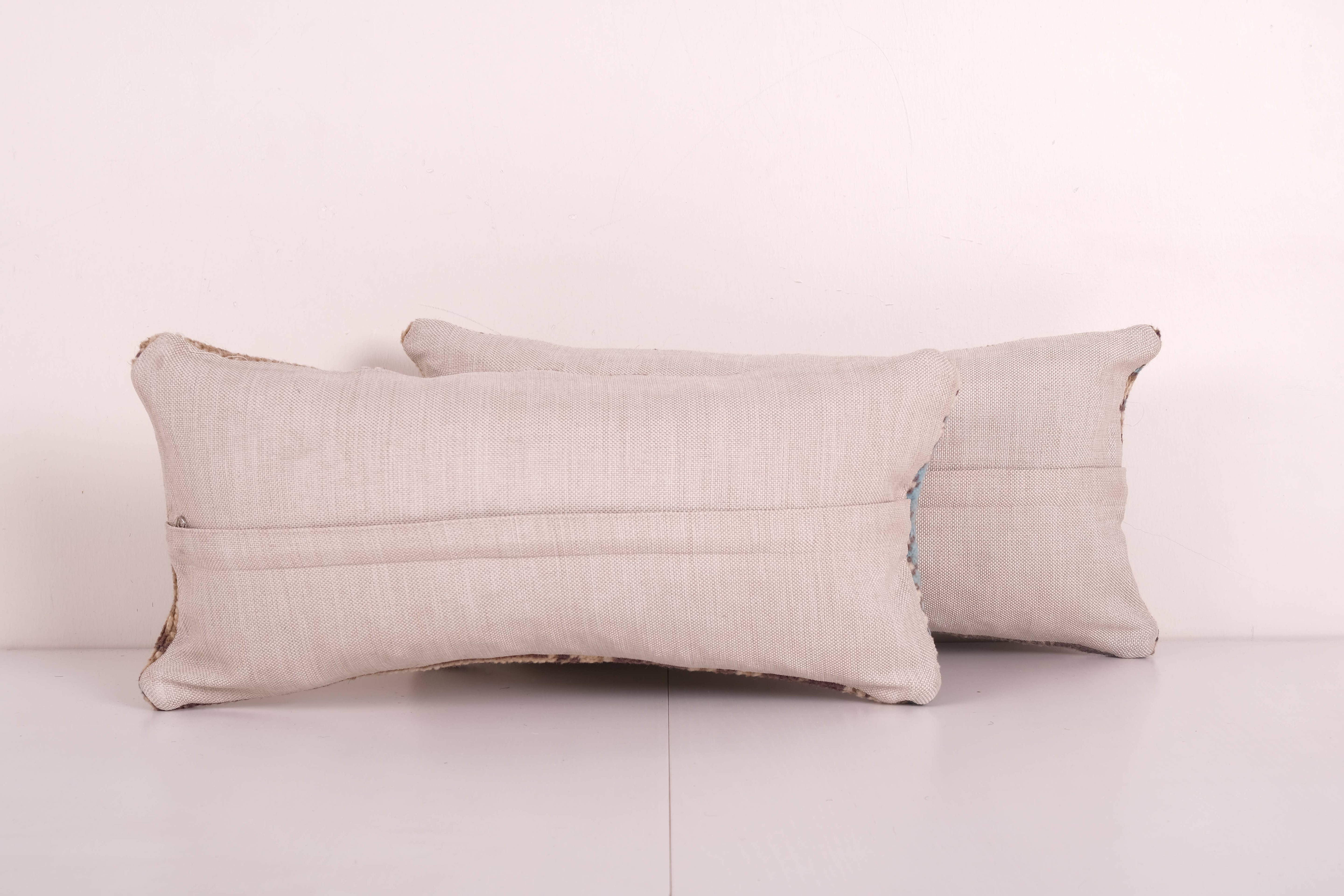 Rug Pillow Cover Set of 2 | 10'' x 20''