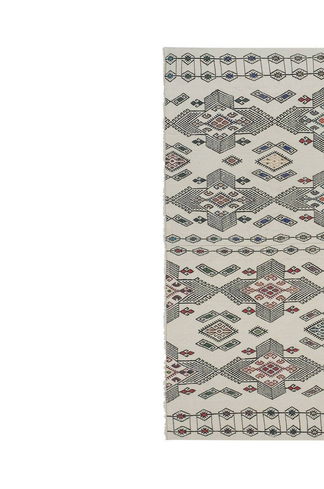 Vintage Turkish Rug 5'7'' x 6'11''