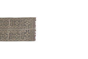 Vintage Oushak Runner 1'10'' x 12'