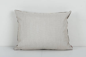 Silk Ikat Velvet Pillow Cover | 17'' x 22''