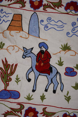 Camel Suzani Runner | 1'8'' x 6'