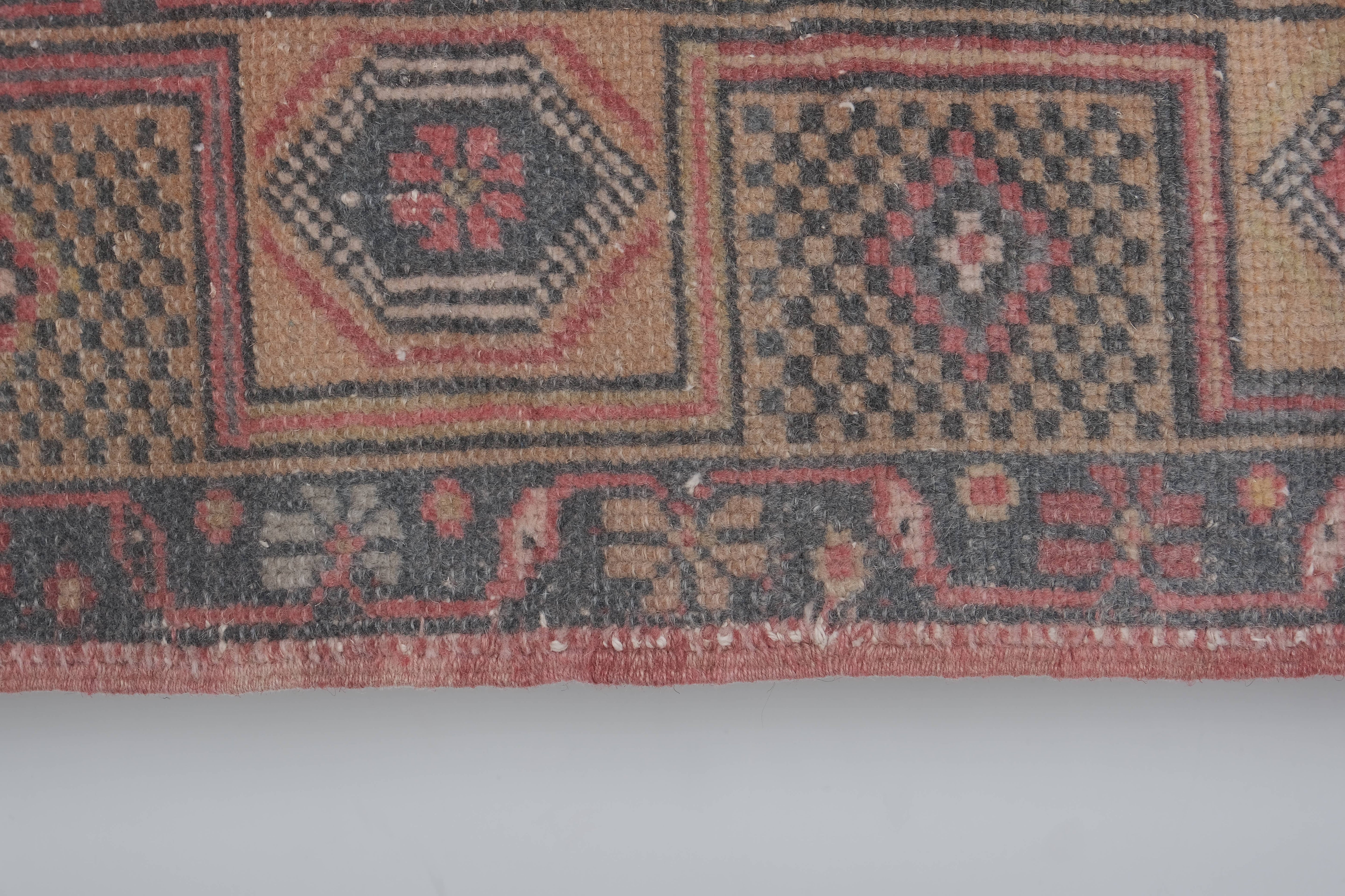 Vintage Oushak Rug 4'4'' x 7'9''