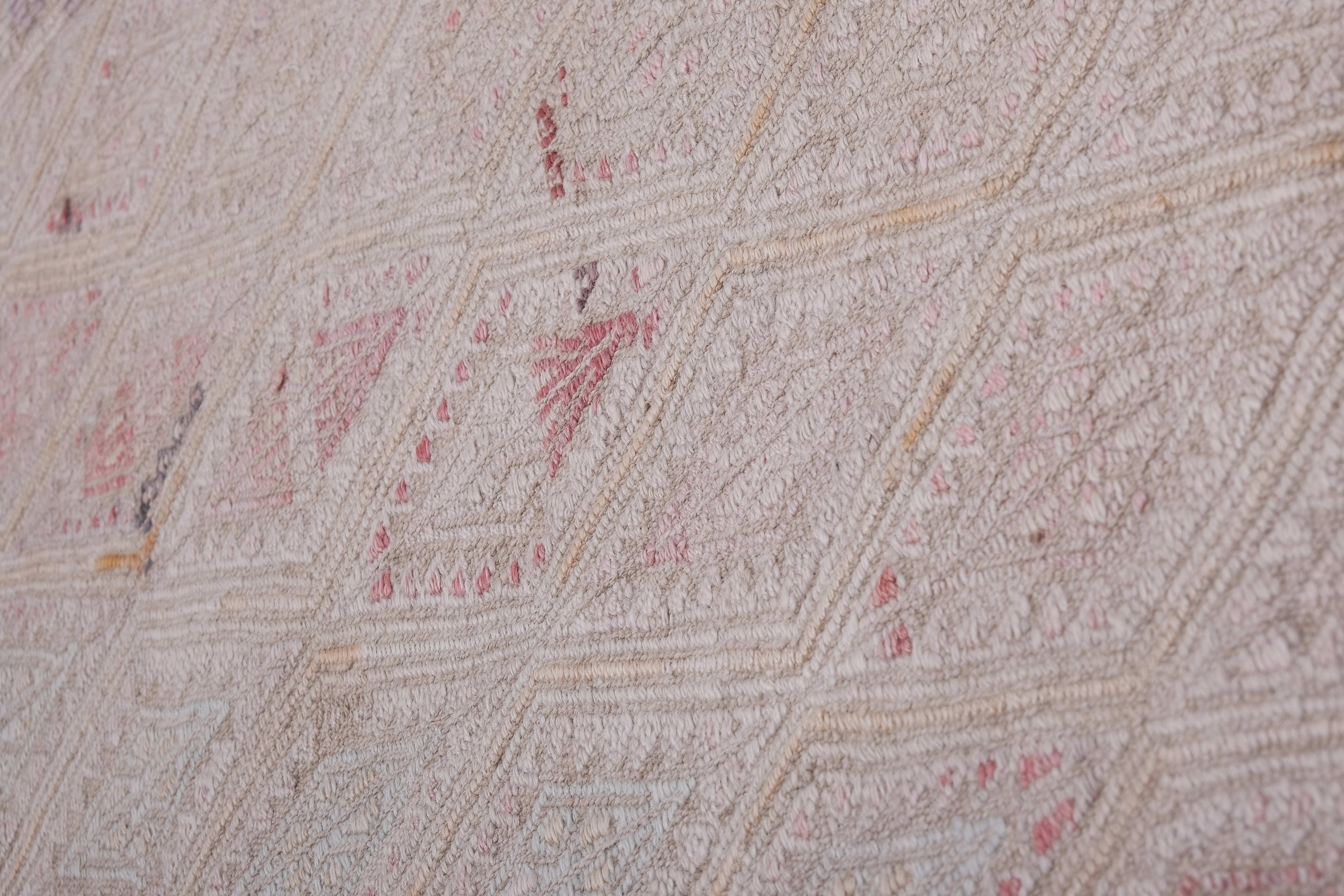 Vintage Turkish Kilim Runner 2'8'' x 10'5''