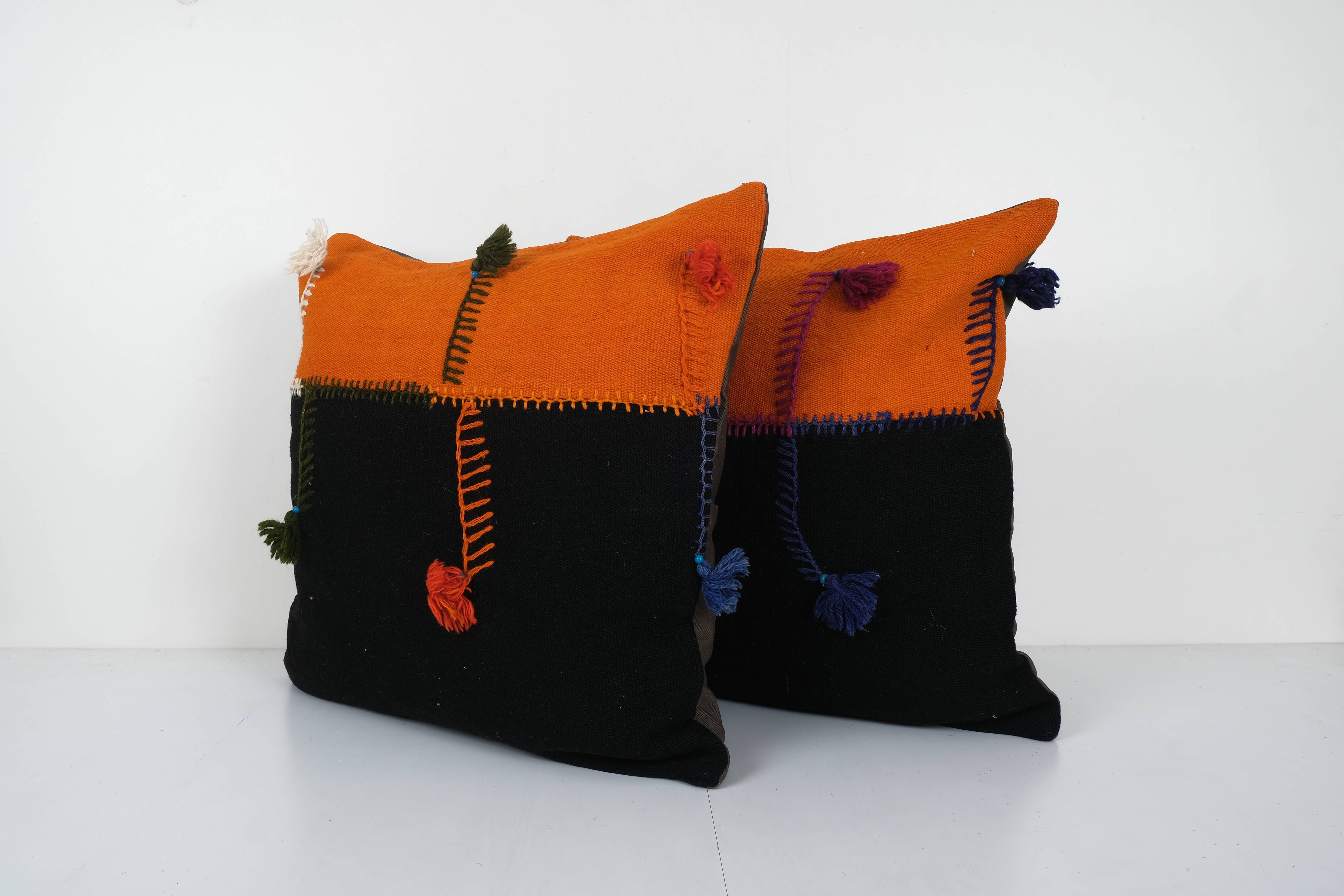 Kilim Pillow Cover Set of 2 | 24'' x 24''