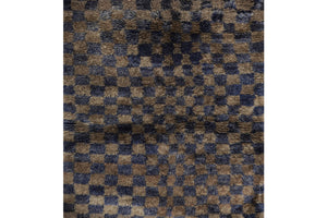 Vintage Turkish Tulu Rug 4'5'' x 5'9''