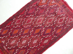 Vintage Turkish Anatolian Kilim Rug 22'' x 37''
