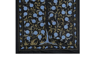 Silk Suzani Wall Hanging & Bedspread 3'4'' x 6'1''