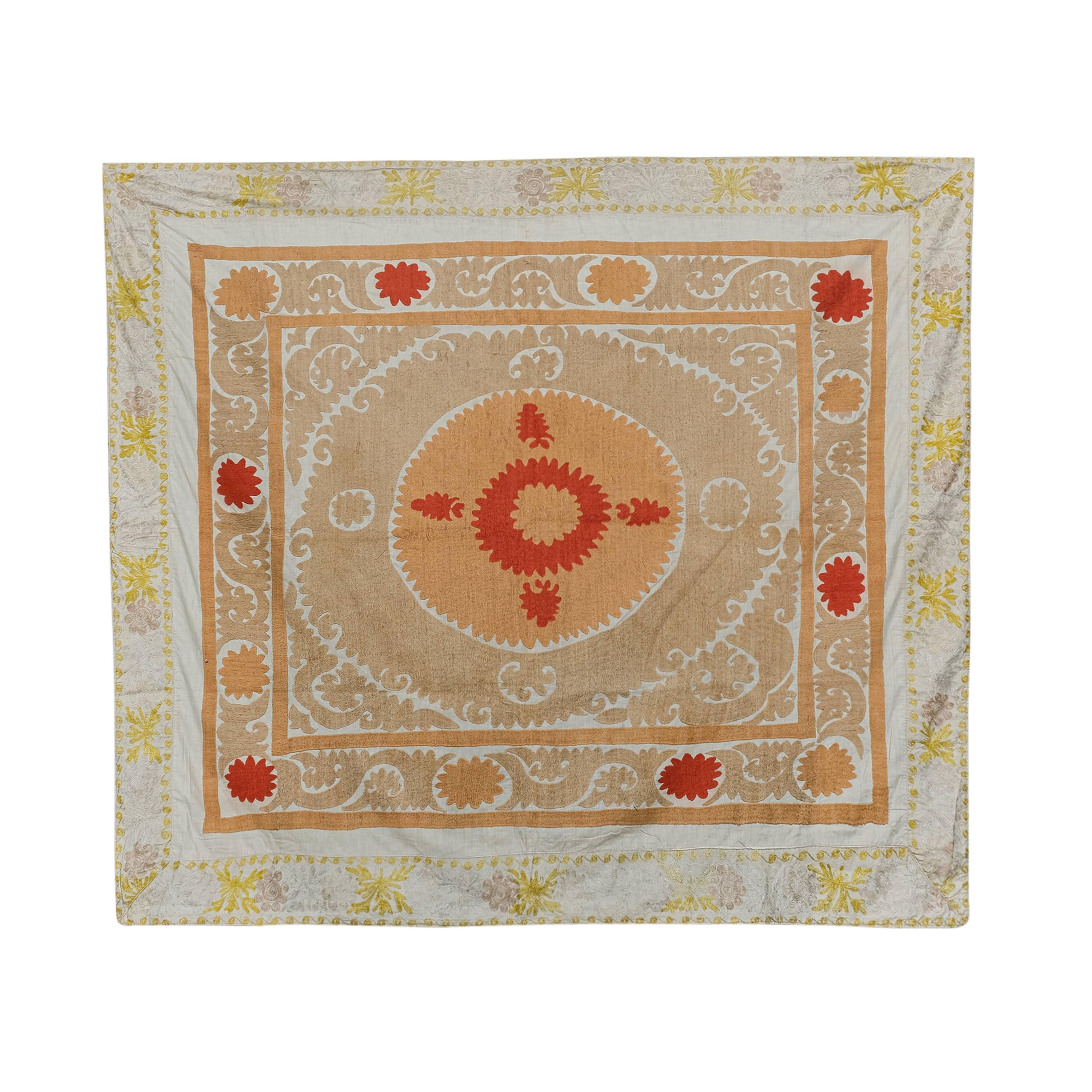 Suzani Wall Hanging & Bedspread | 5' x 5'9''