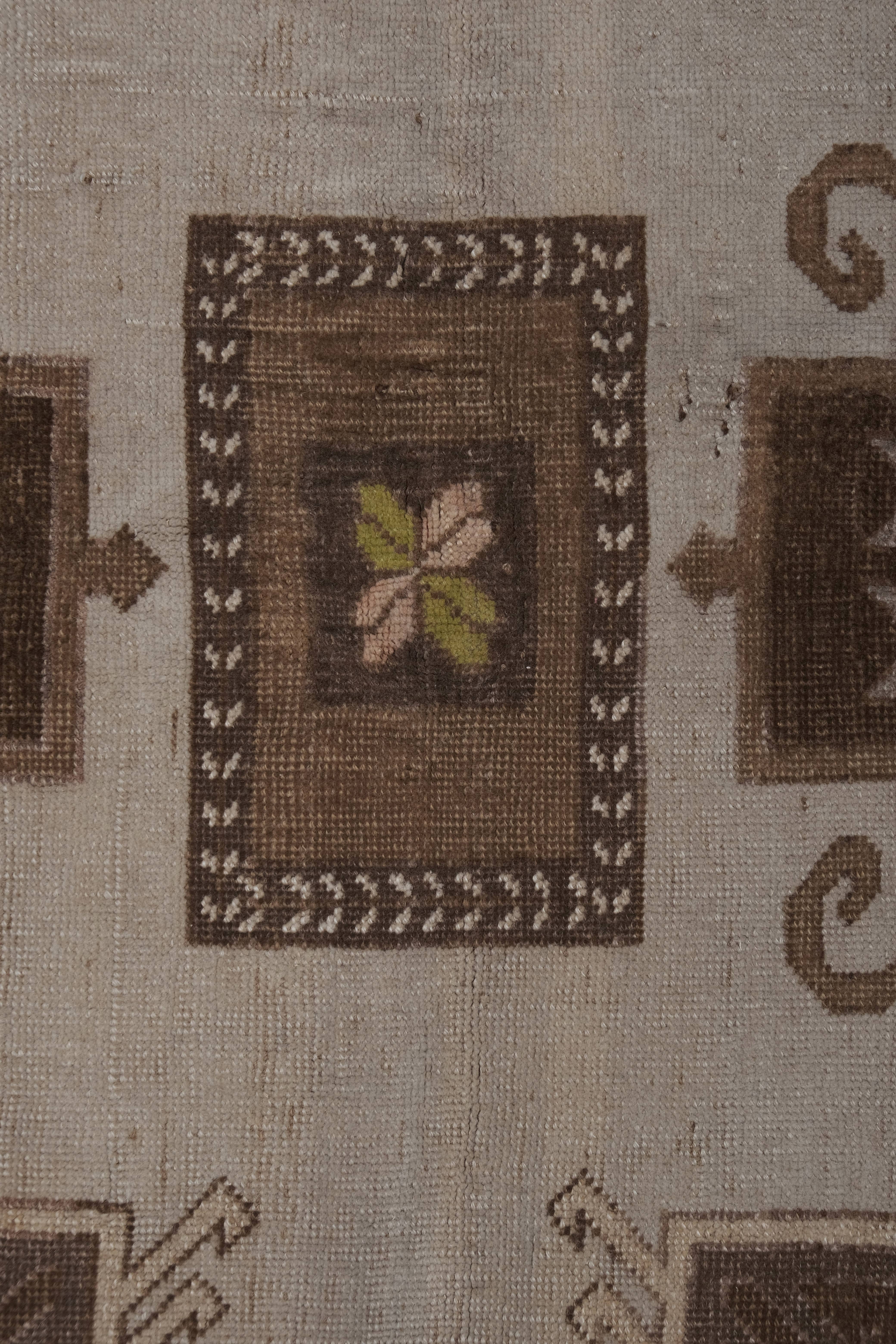 Vintage Turkish Kars Rug 5'10'' x 10'