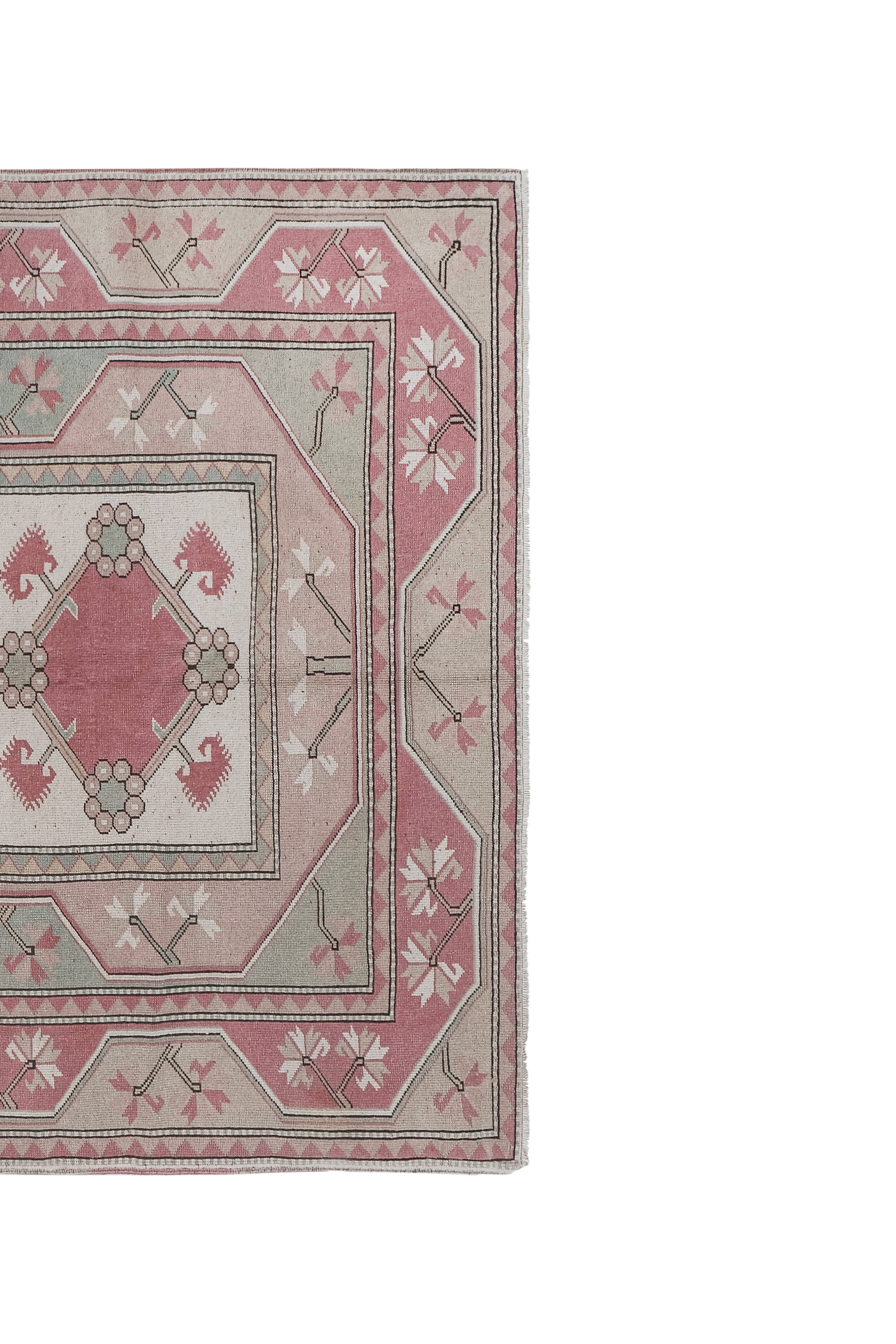 Vintage Turkish Rug 6'11'' x 10'