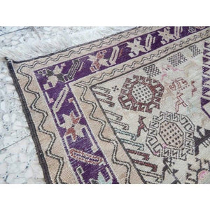 Vintage Turkish Rug 3'11'' x 6'2''