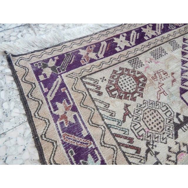 Vintage Turkish Rug 3'11'' x 6'2''