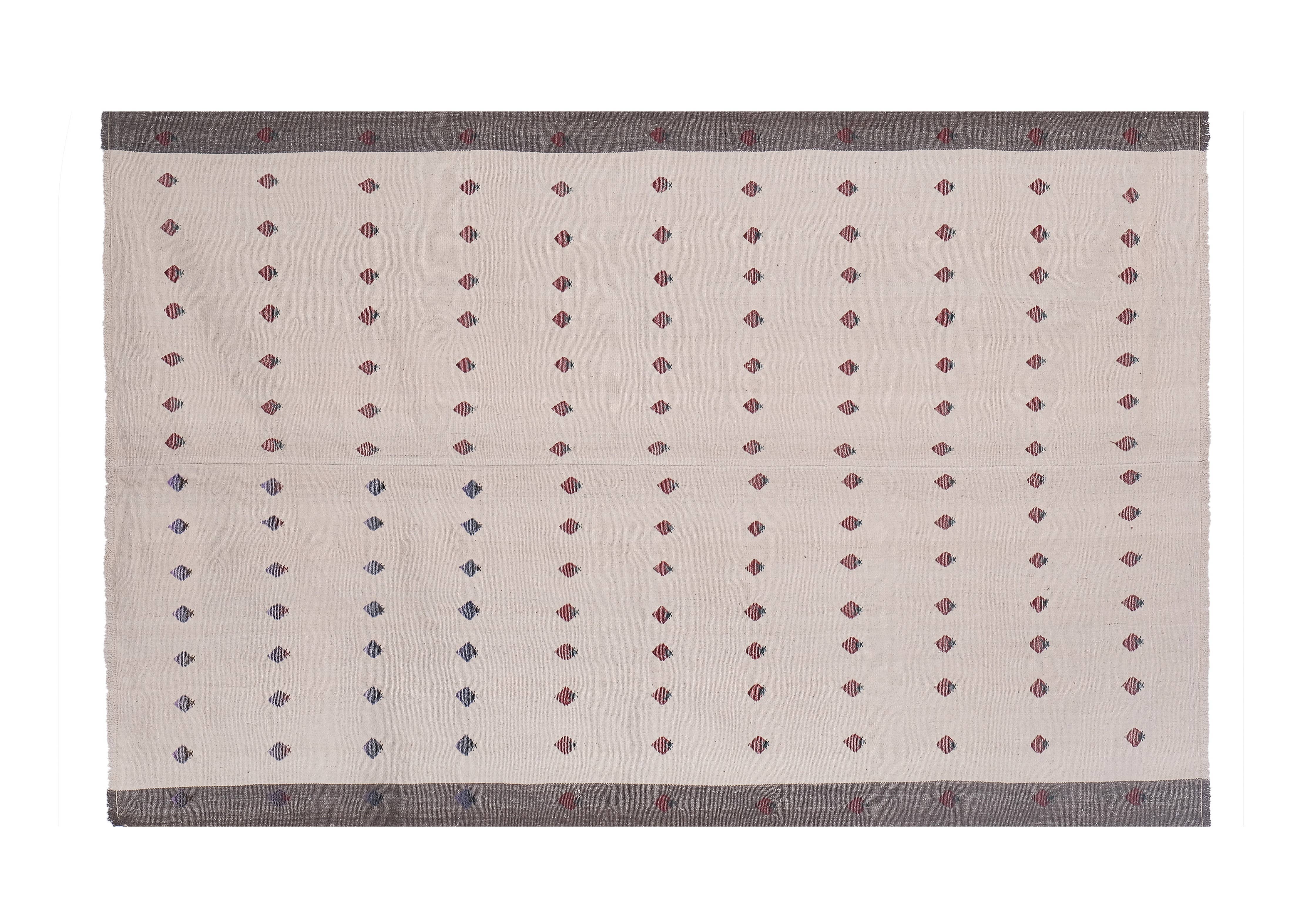 Vintage Kilim Rug 5'1'' x 8'