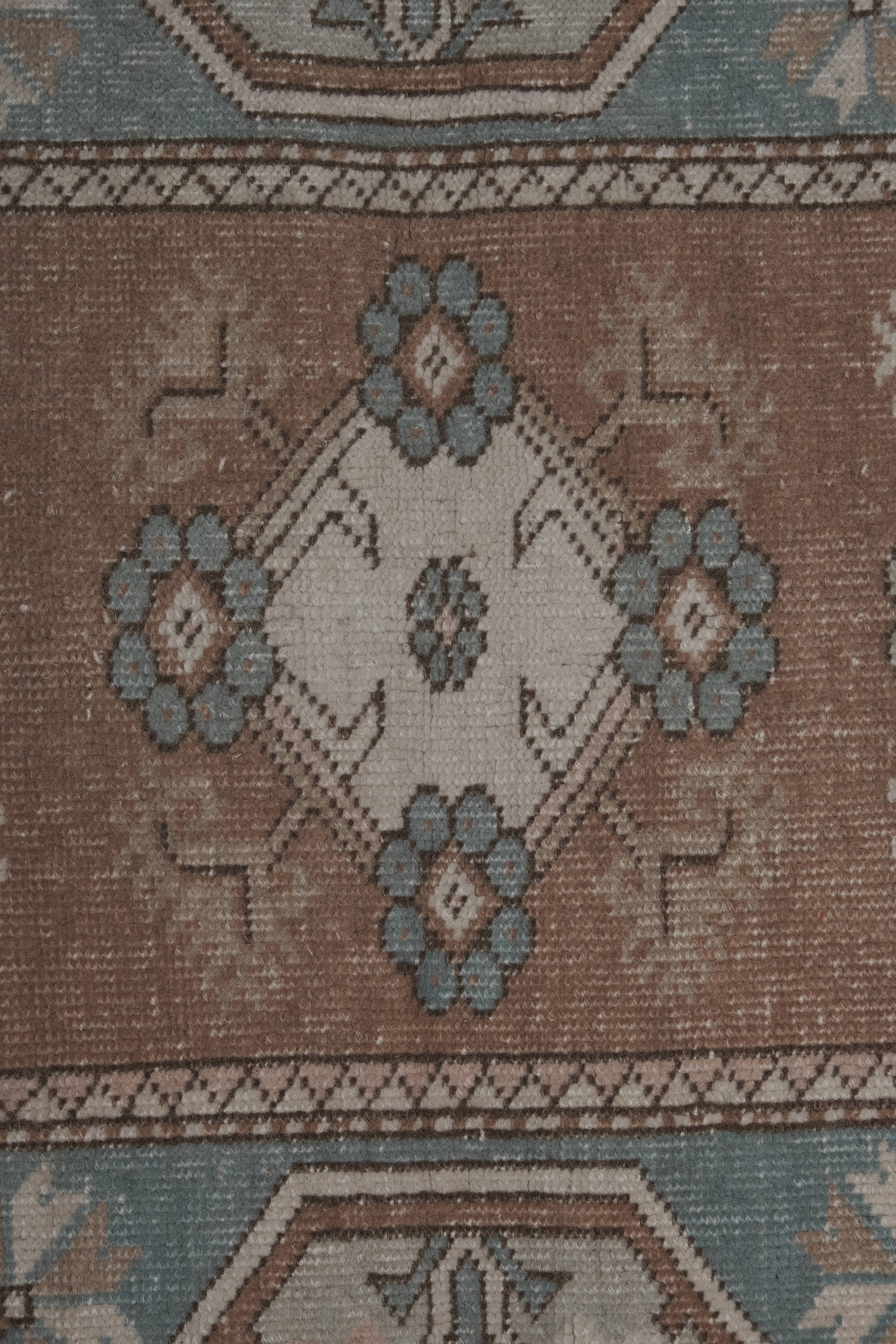 Vintage Oushak Rug 5'2'' x 8'11''