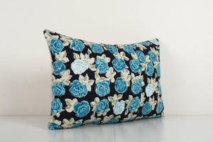 Uzbek Roller Printed Pillow Cover | 15'' x 22''
