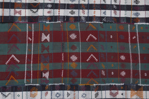 Vintage Turkish Kilim Rug 4'11'' x 8'7''