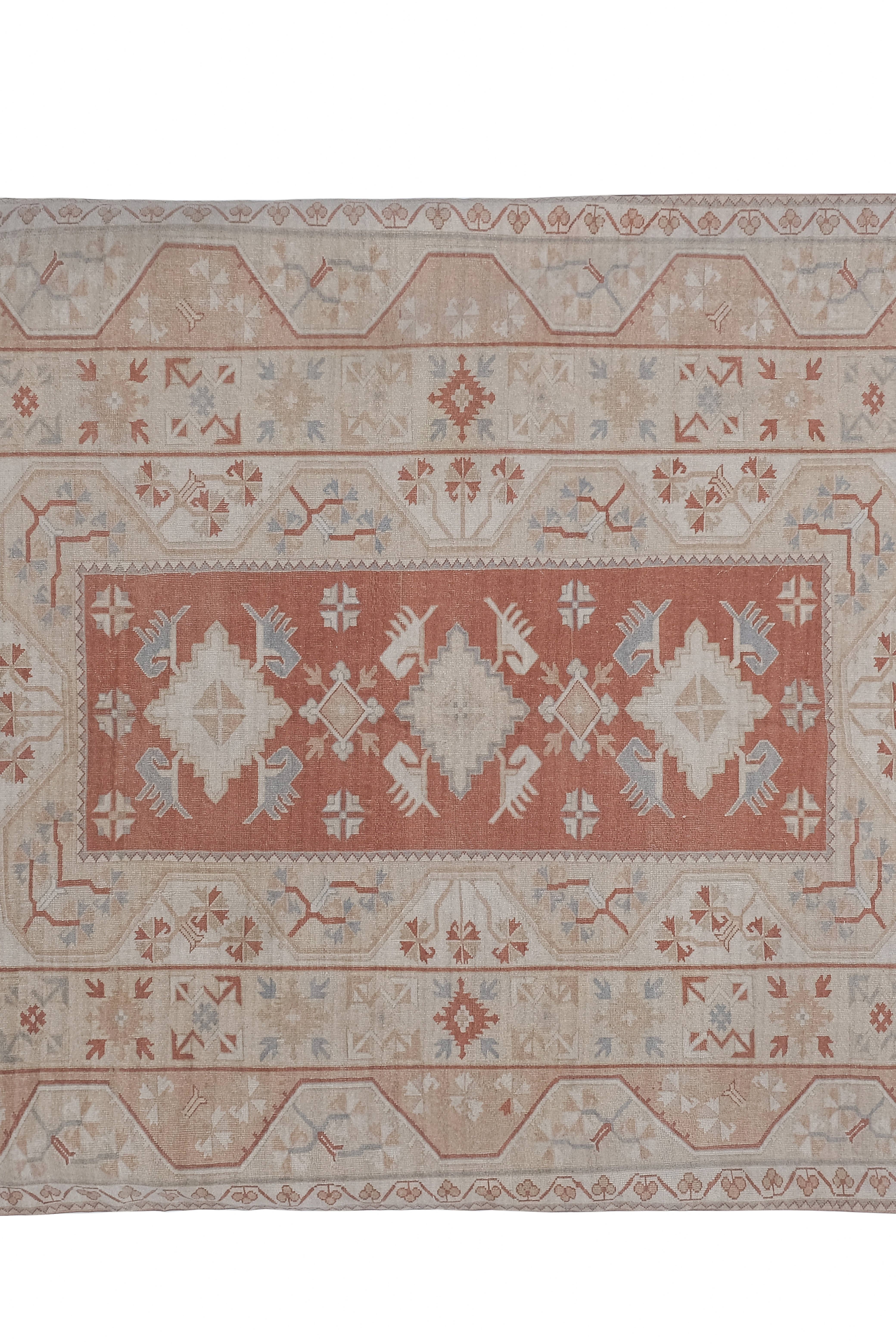 Vintage Milas Rug 6'6'' x 8'7''