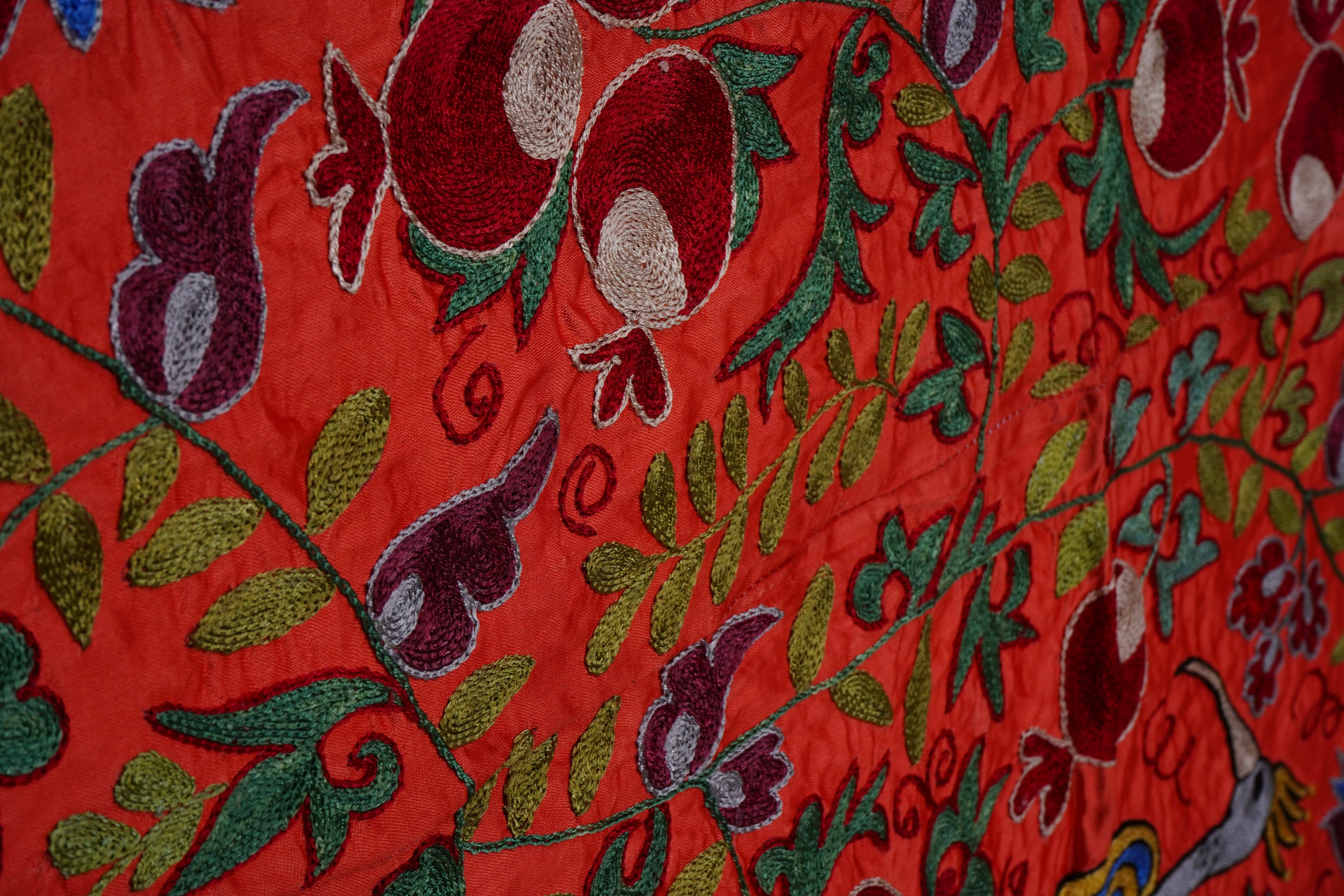 Suzani Wall Hanging & Bedspread 3'4'' x 6'1''