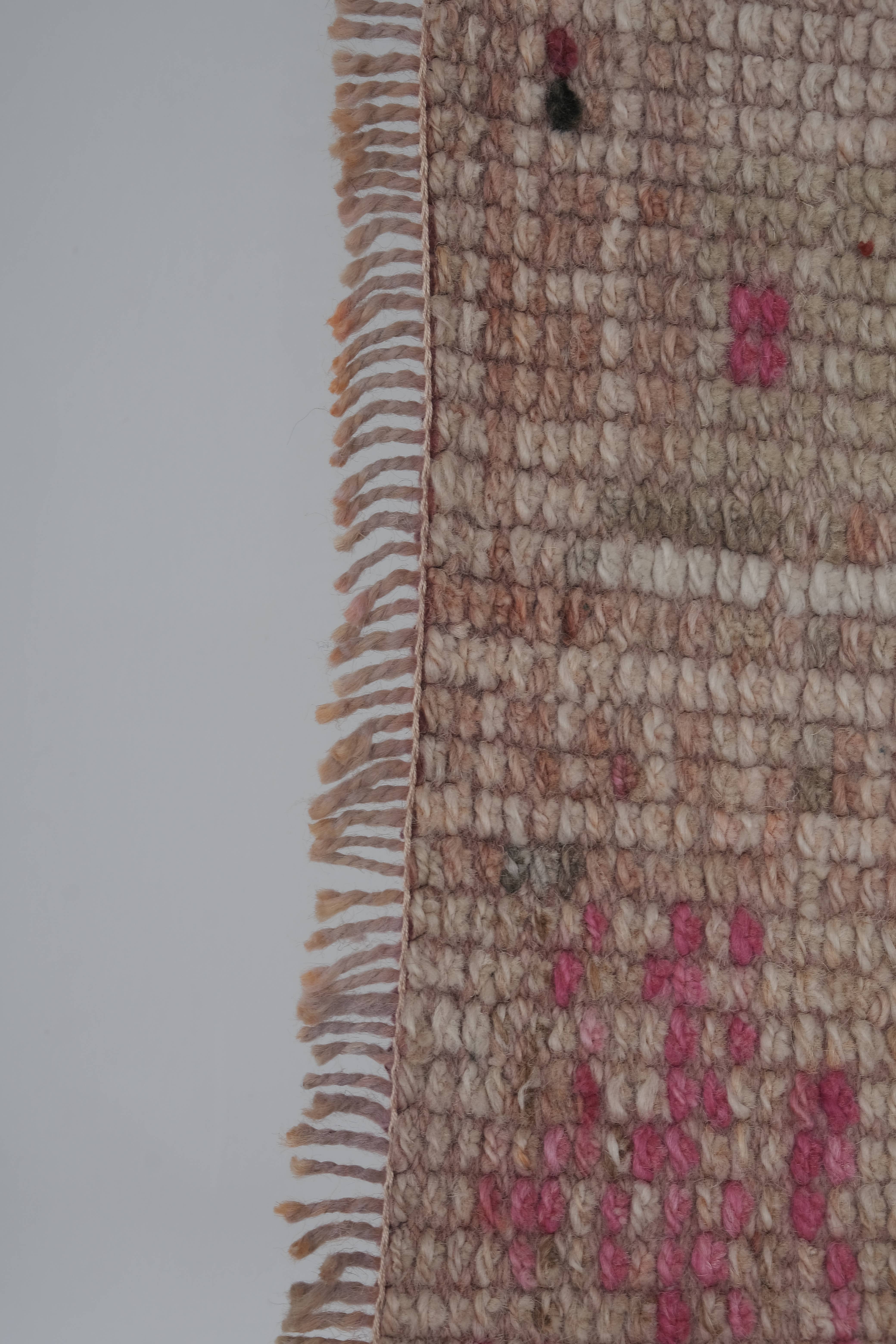 Vintage Kurdish Runner Rug 3'3'' x 10'10''