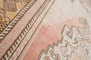 Vintage Turkish Konya Rug 3'10'' x 7'5''