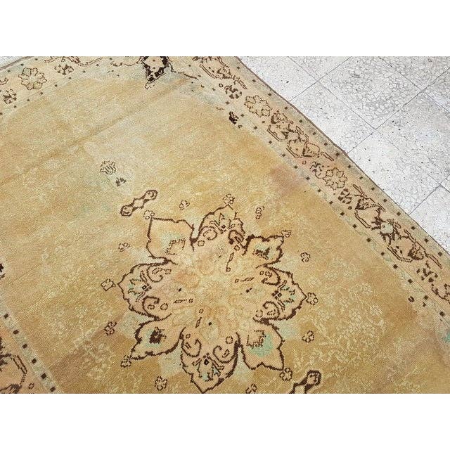 Vintage Turkish Karapinar Rug 4'4'' x 7'2''