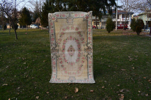 Vintage Turkish Rug 3'9'' x 6'11''