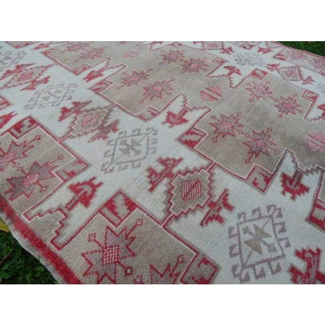Vintage Oushak Rug 4'9'' x 6'