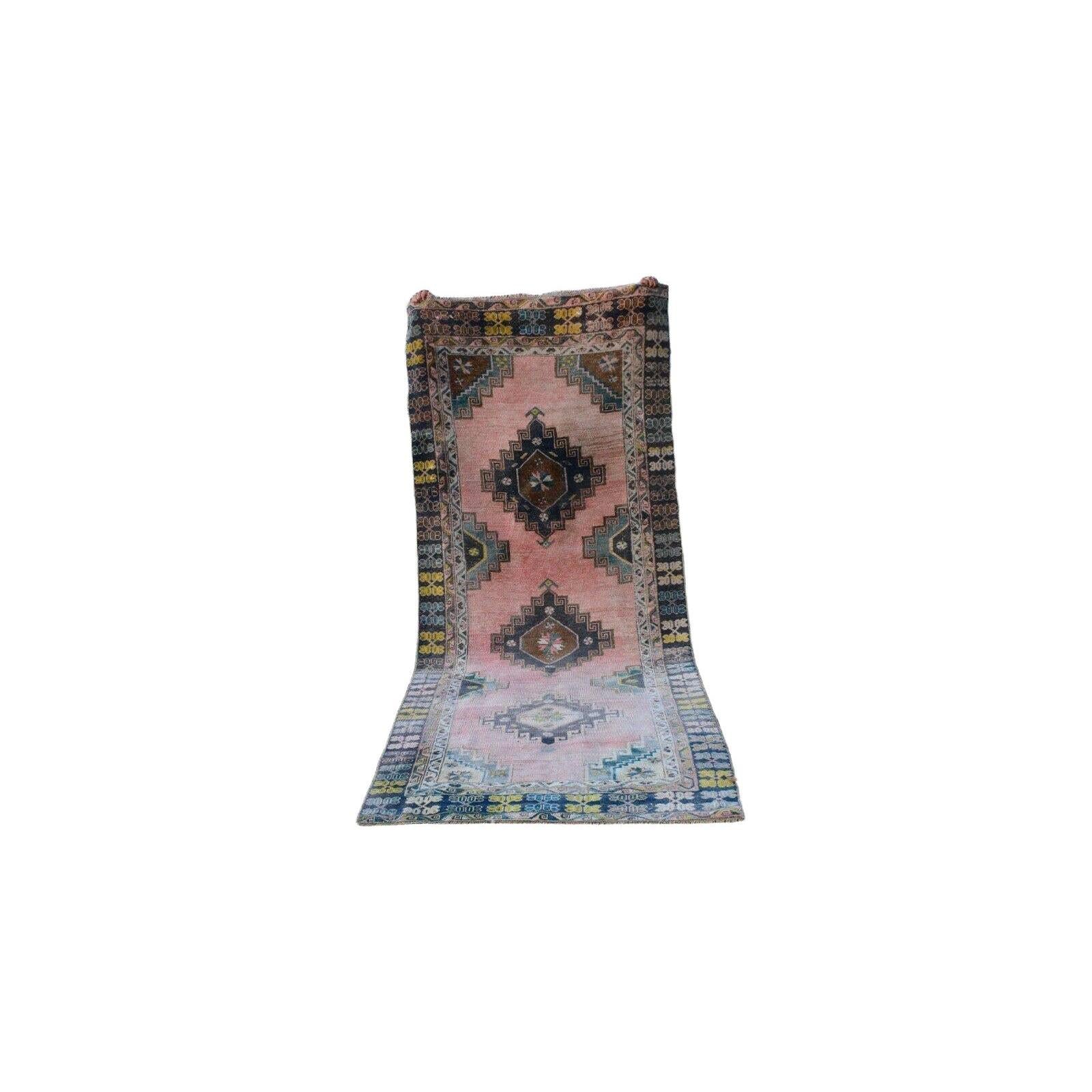 Vintage Caucasian Runner Rug 4'5'' x 10'10''