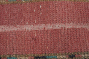 Vintage Turkish Runner Rug 2' x 12'4''