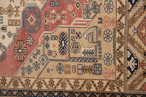 Vintage Turkish Karapinar Rug 6'8'' x 10'10''