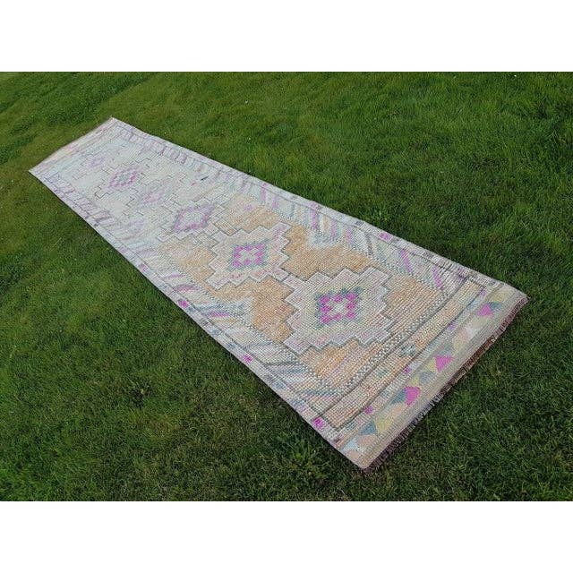 Vintage Herki Runner Rug 2'7'' x 11'10''