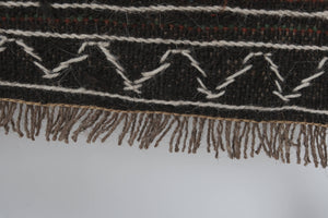 Vintage Turkish Soumac Kilim Rug 3'8'' x 6'3''