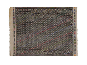Vintage Turkish Kilim Rug 4'8'' x 6'9''