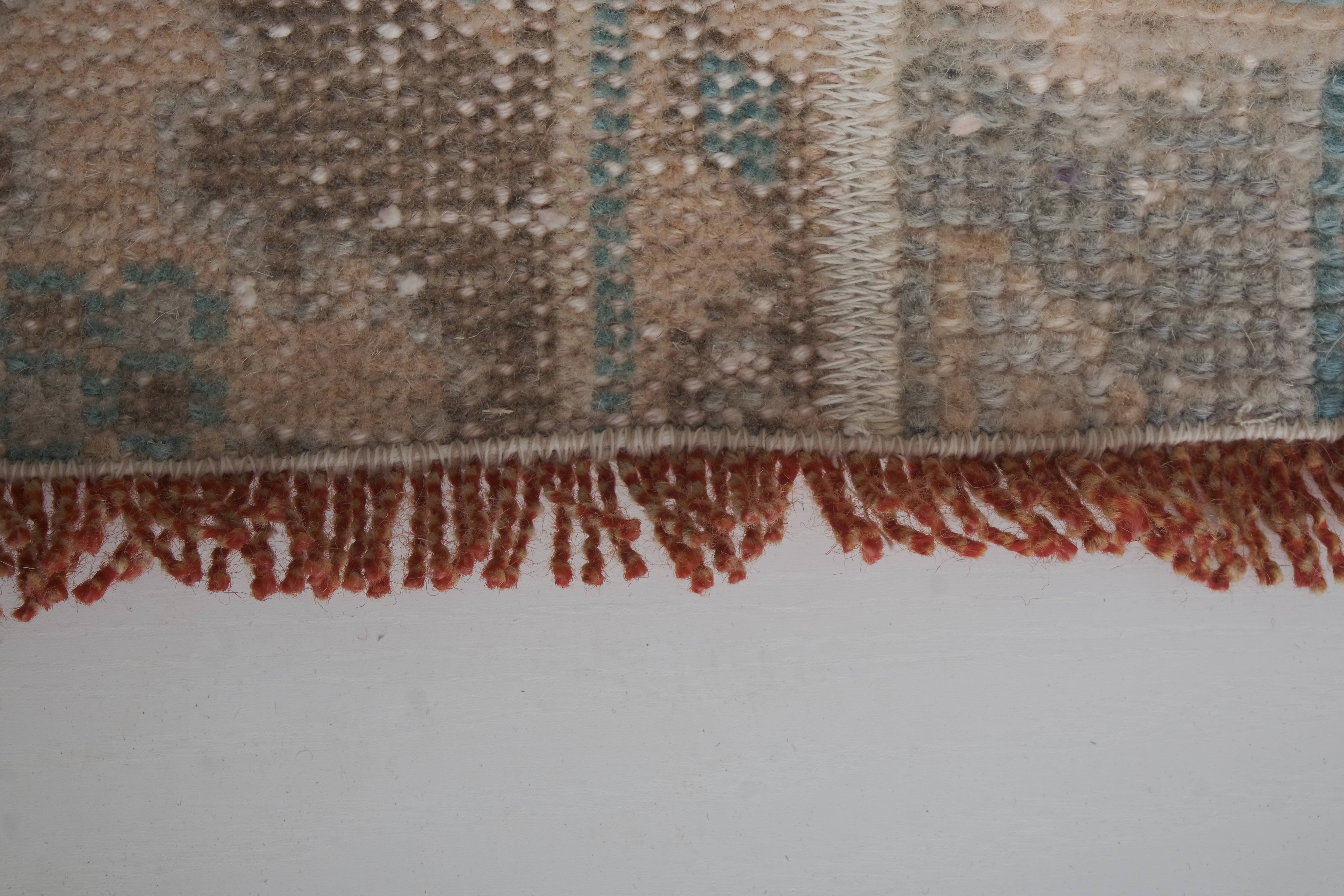 Vintage Turkish Anatolian Oushak Runner 2'6'' x 9'9''