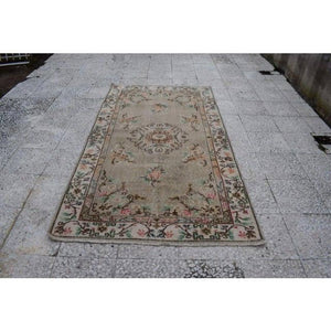 Vintage Oushak Rug 3'9'' x 6'10''