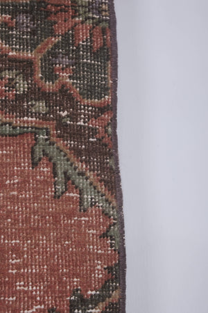 Vintage Turkish Runner Rug 3'2'' x 11'11''