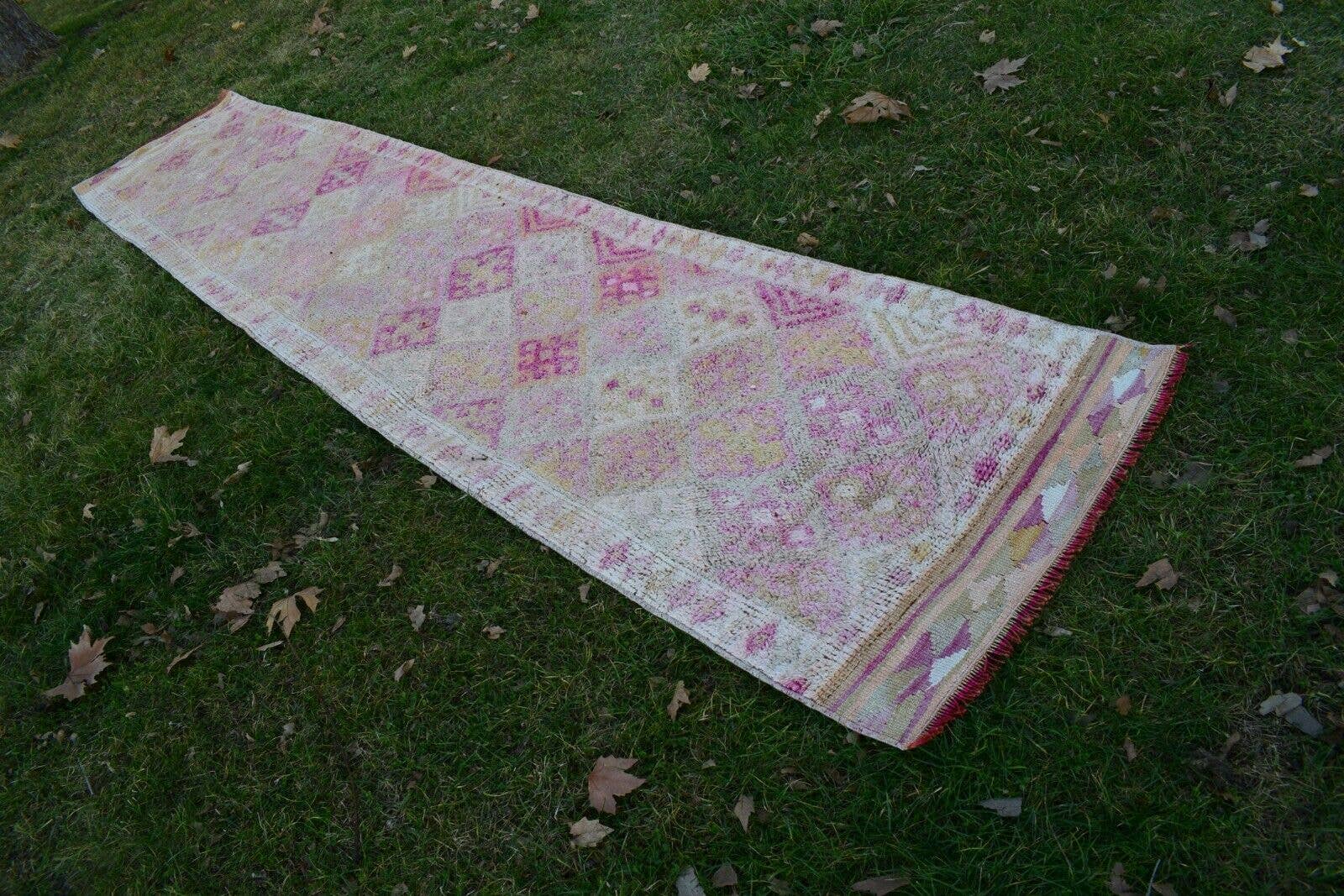 Vintage Oushak Runner 2'7'' x 13'6''