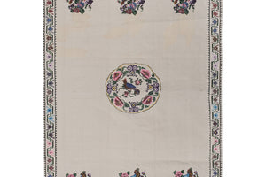Vintage Turkish Kilim Rug 5'6'' x 7'6''
