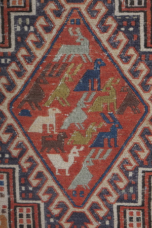 Vintage Soumac Rug 3'10'' x 6'7''